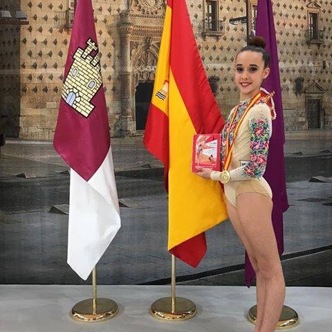 La gimnasta Mar Torres, campeona de España