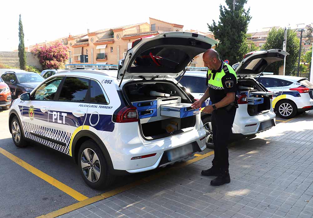 La Policía Local de Torrent incorpora dos nuevos vehículos