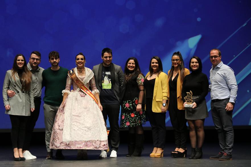 La falla Avinguda i Antonio Pardo, guanyadors del concurs de teatre en obra curta i llarga, respectivament