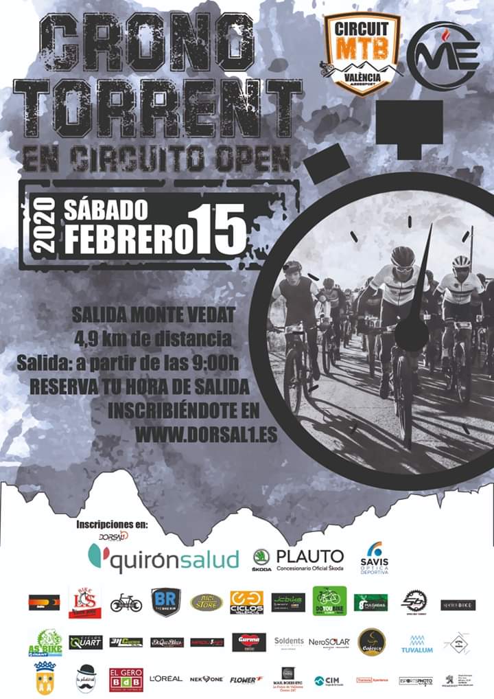 Torrent, protagonista del VII Circuito MTB Valencia