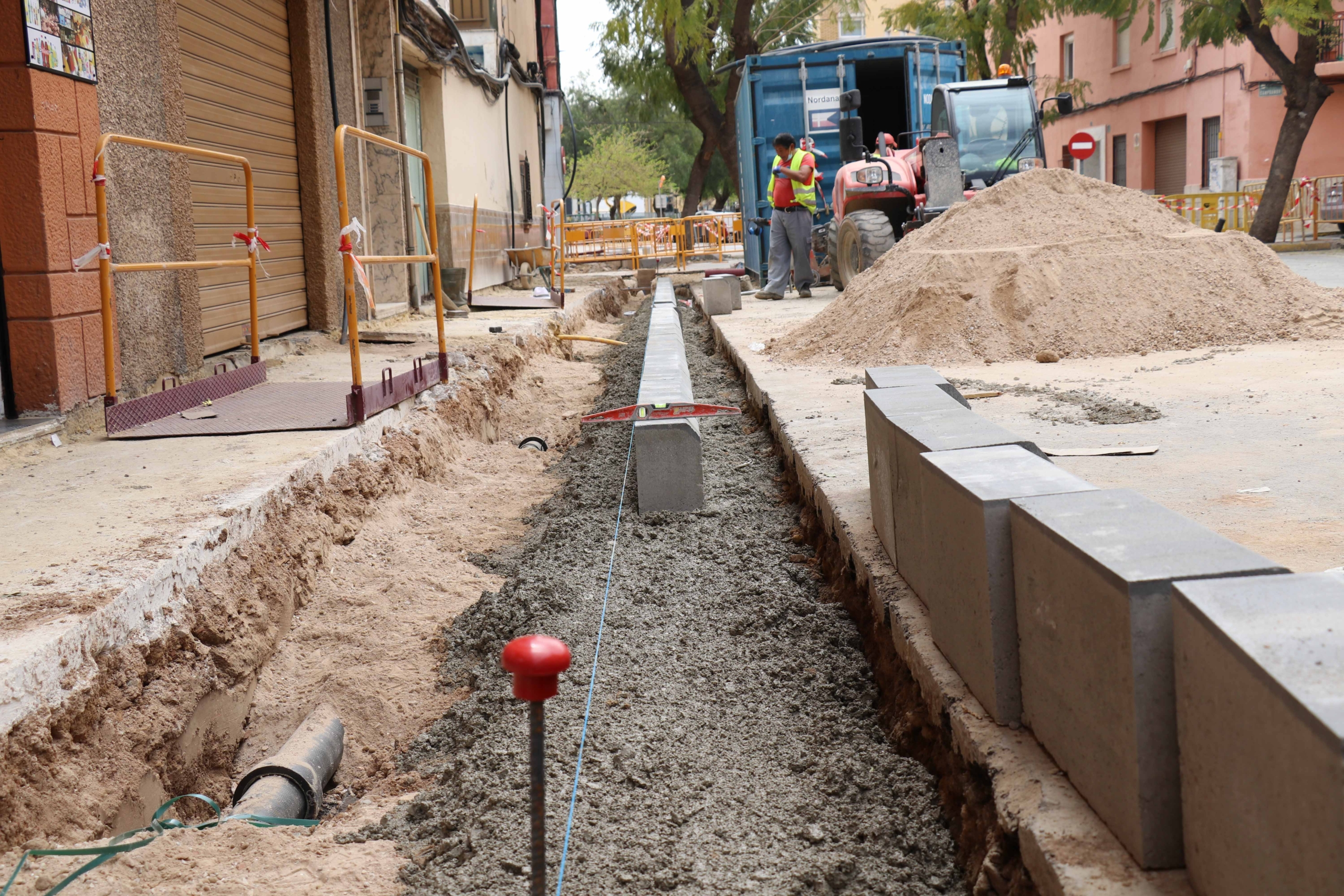 Se inicia la segunda fase del plan de reurbanización de la calle Nicolás Andreu 
