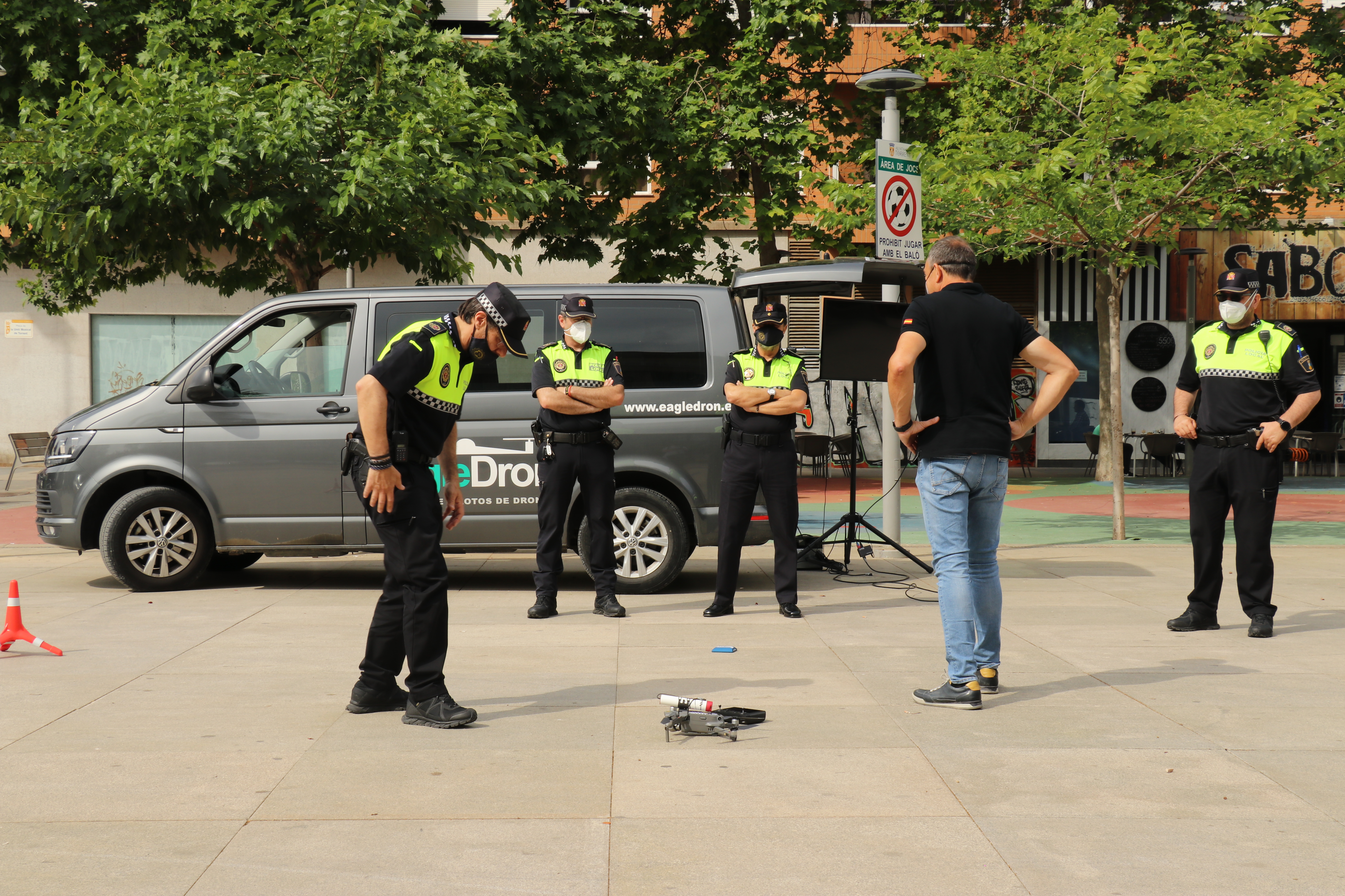 La Policia Local de Torrent estrena nou dron