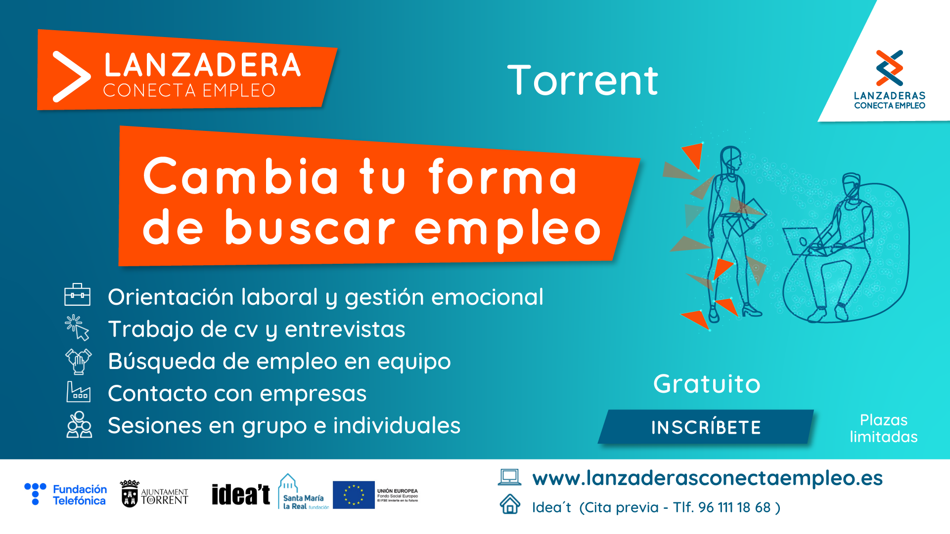 Torrent comptarà a partir d’octubre amb una nova Llançadora Connecta Ocupació