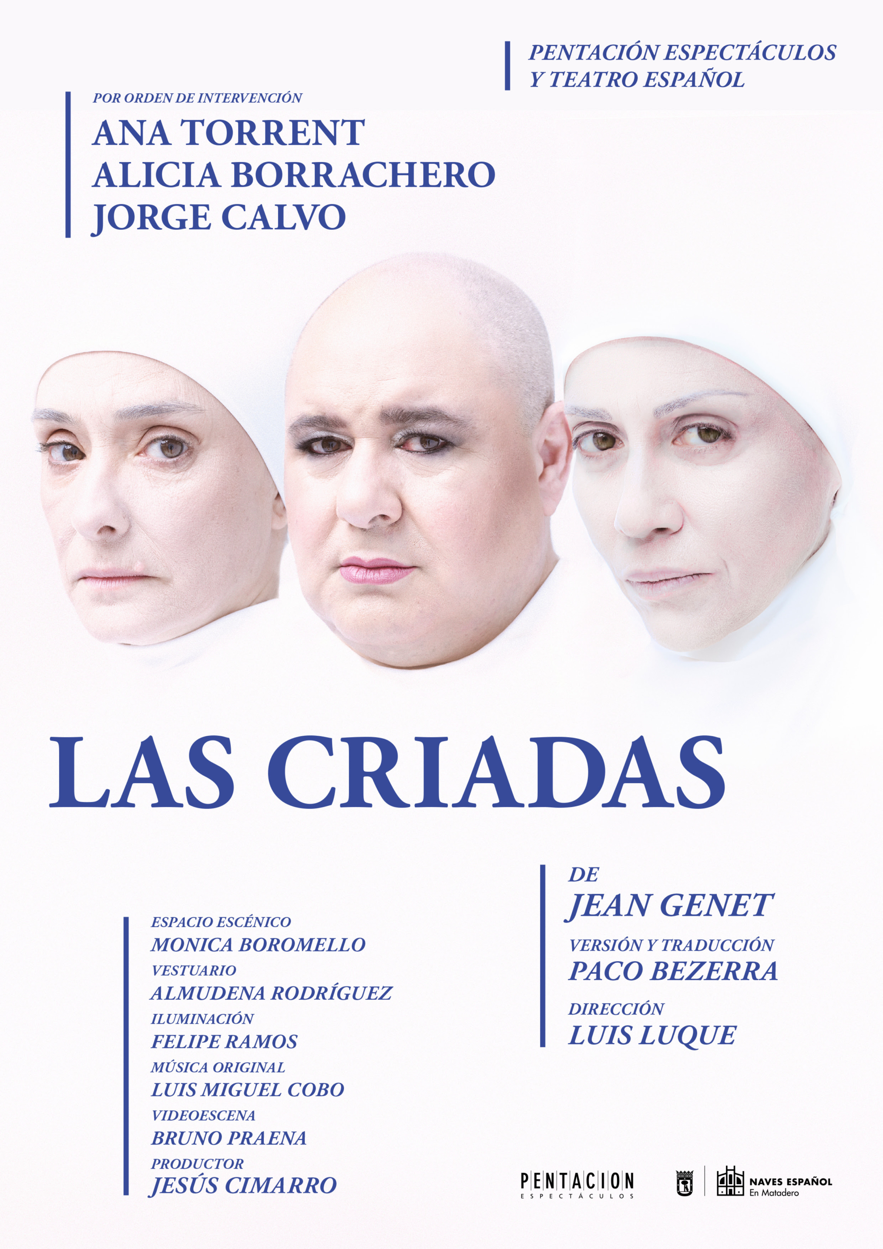 Ana Torrent, Alicia Borrachero y Jorge Calvo protagonizan “Las Criadas” de Jean Genet
