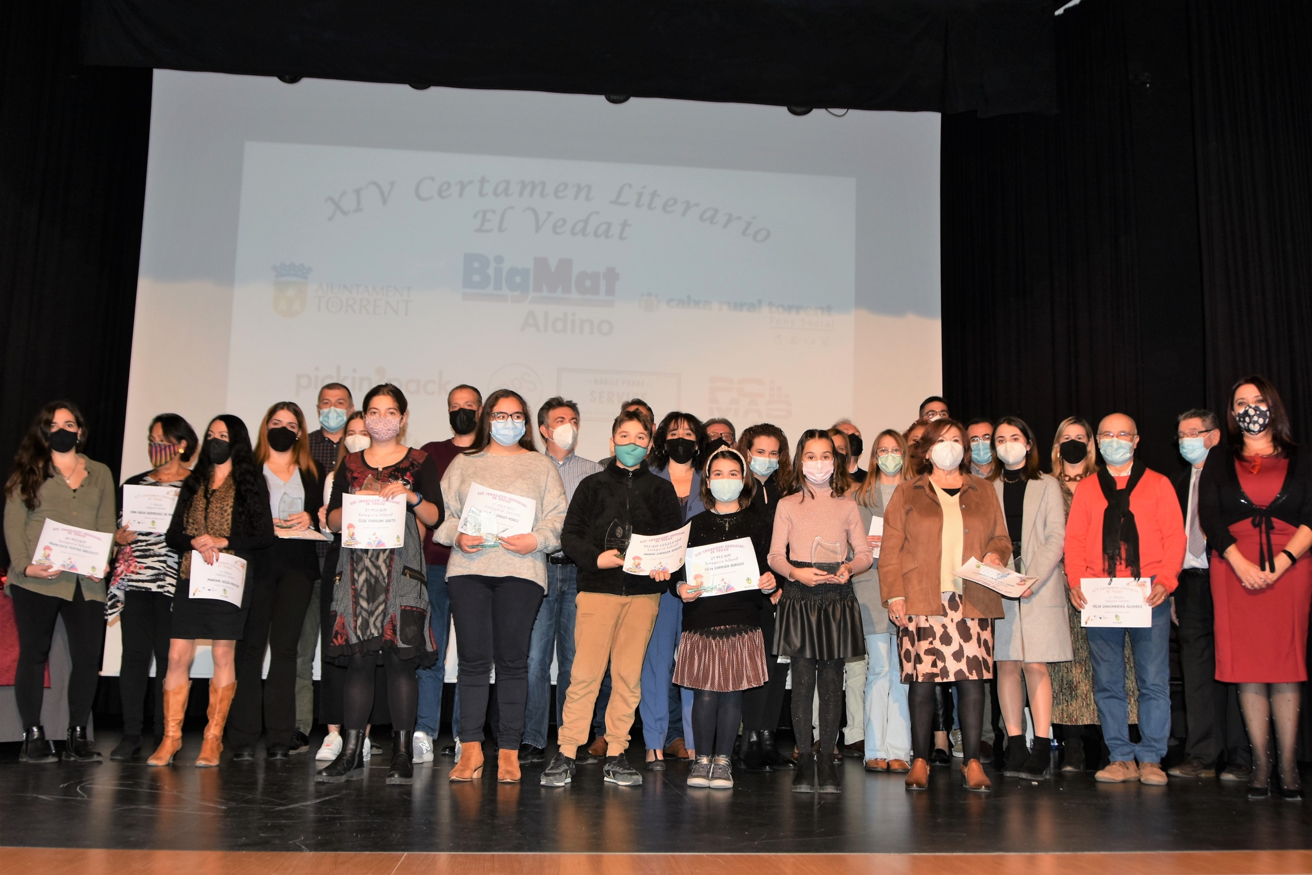 L’AVV El Vedat celebra la gala de lliurament de premis del XIV Certamen Literari